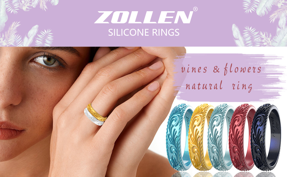 SILICONE WEDDING RING FOR WOMEN