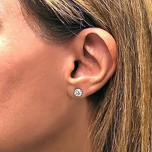 Diamond Stud Earrings
