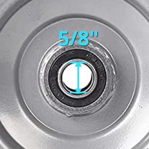 5/8” Axle Bore Hole