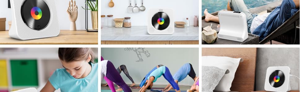 CD Player  Bluetooth Wall Mountable