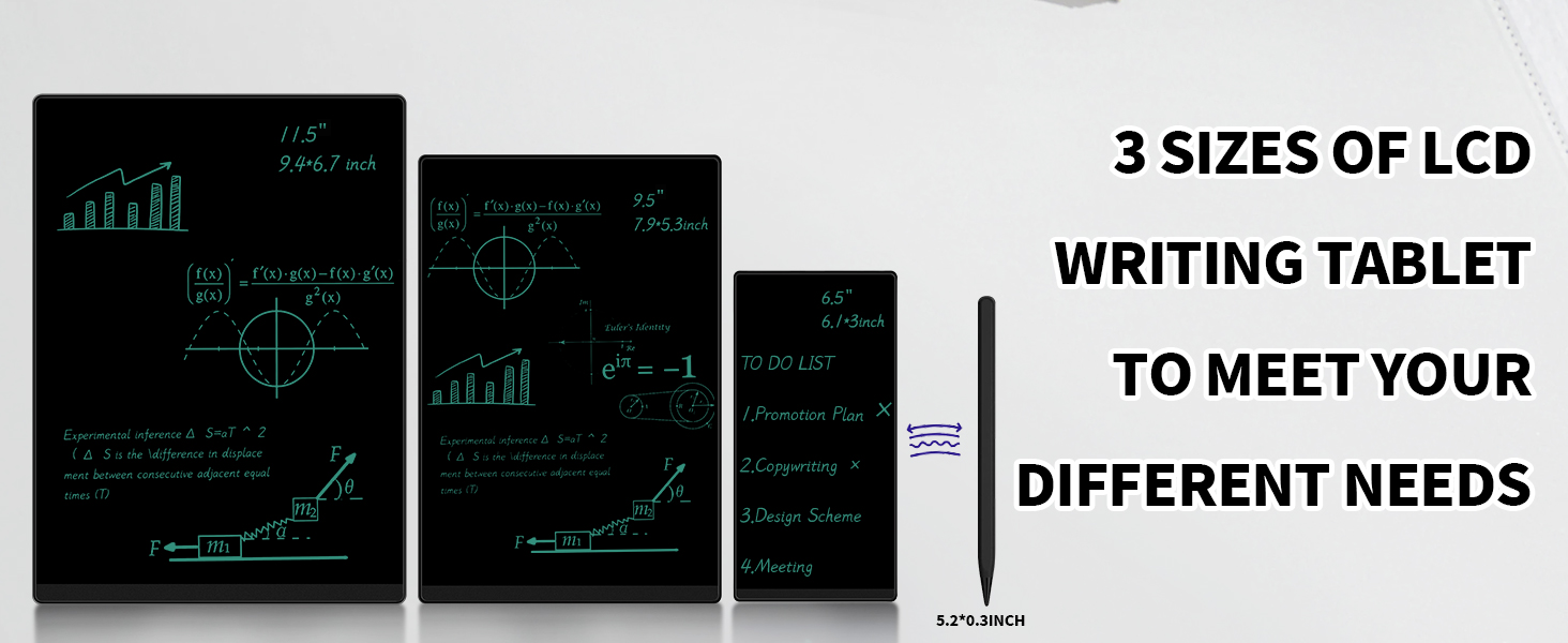 lcd writing tablet