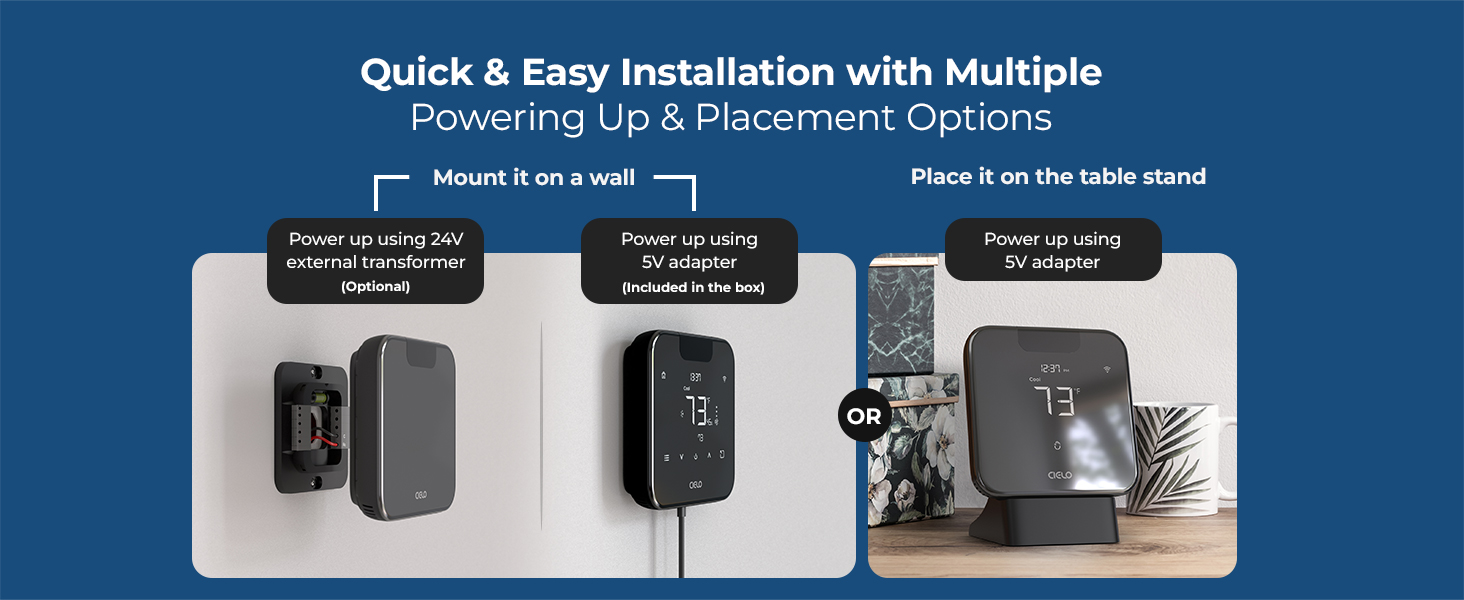 Cielo Breez Max is easy to install, set up in less than a minute! 