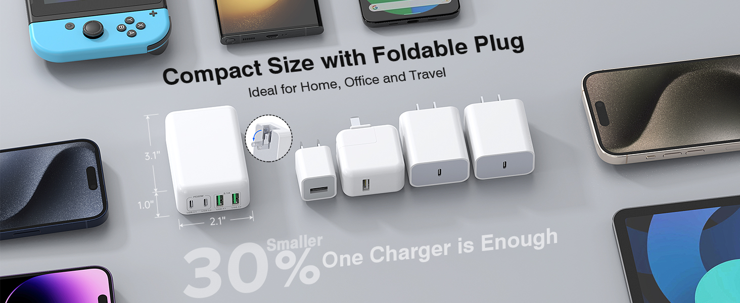 foldable plug