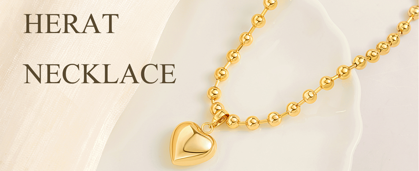 Gold Heart Necklace