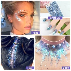 Face Body Hair Glitter