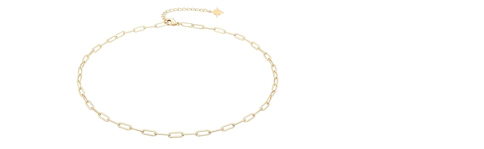 Oval Link Chain Necklace