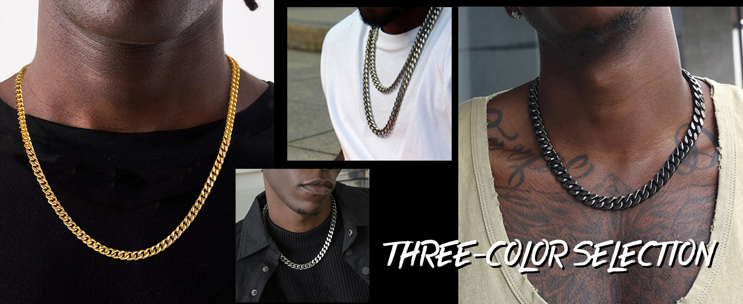 gold cuban link chain for men