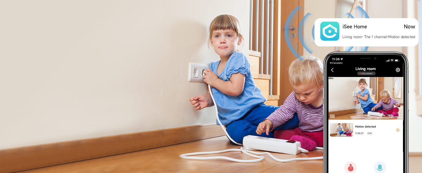 indoor security camera for baby