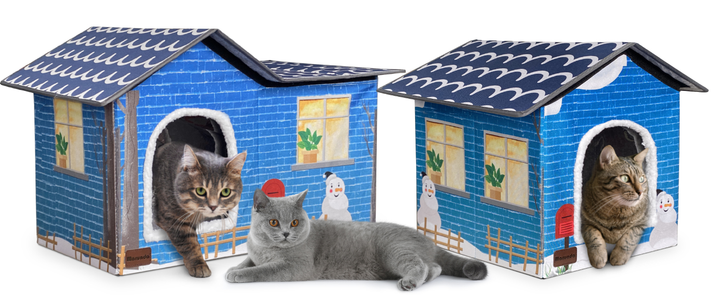 heated  cat house