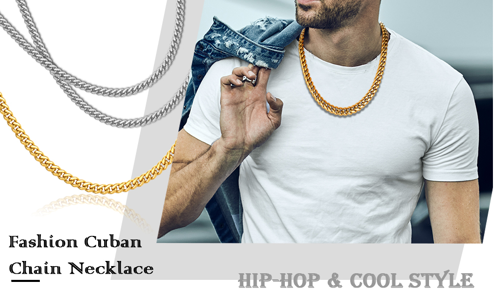 Fashion Miami Cuban Chain Necklace