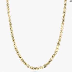 miabella gold rope chain