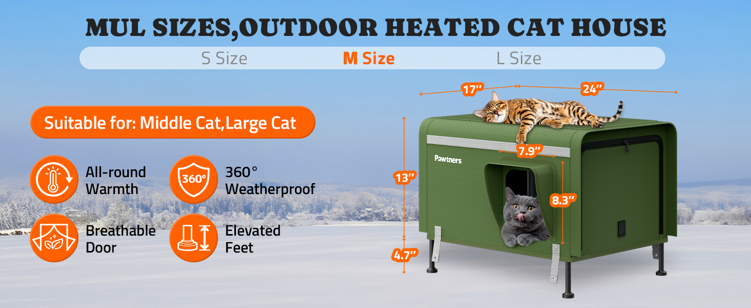 outdoor cat house insulated