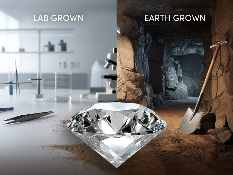 A diamond is a diamond, no matter where it grows