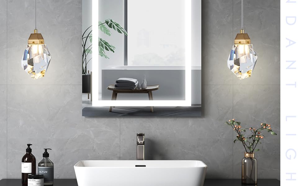 Gold Brushed Brass Finish pendant light