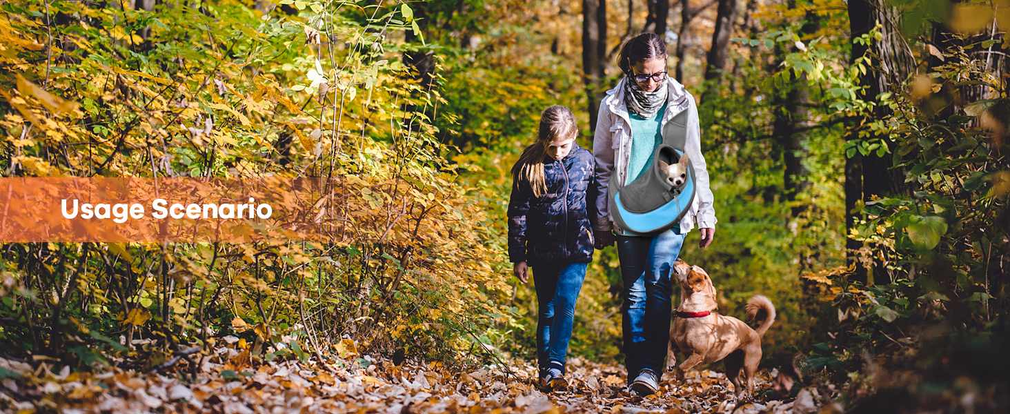 Adjustable Dog Sling Carrier