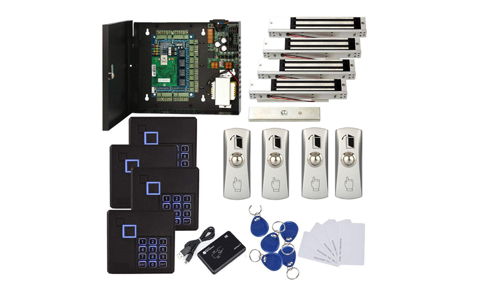 4 doors access control system magnetic Lock