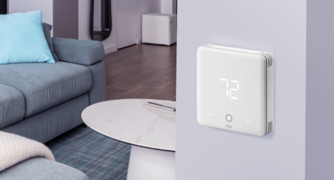 Smart HVAC thermostat