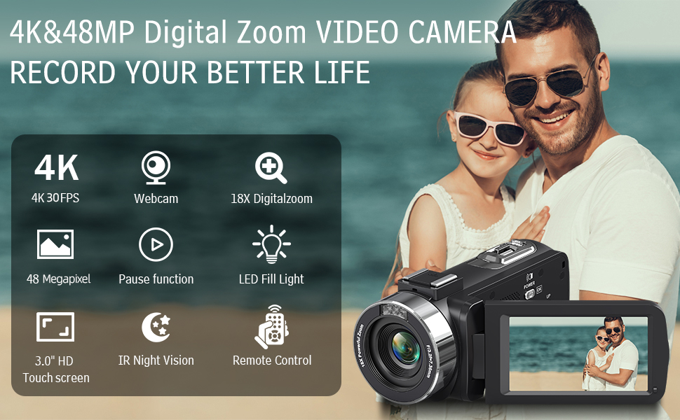 4K camcorder
