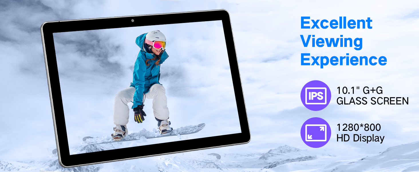 Tablet 10.1 inch Android 13 Tablets, 2024 Cellular Tablets with SIMCard Slot, 4G LTE Tablet