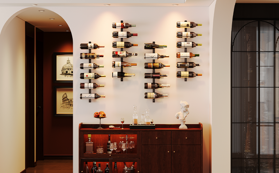 Wall Mounted Wine Rack