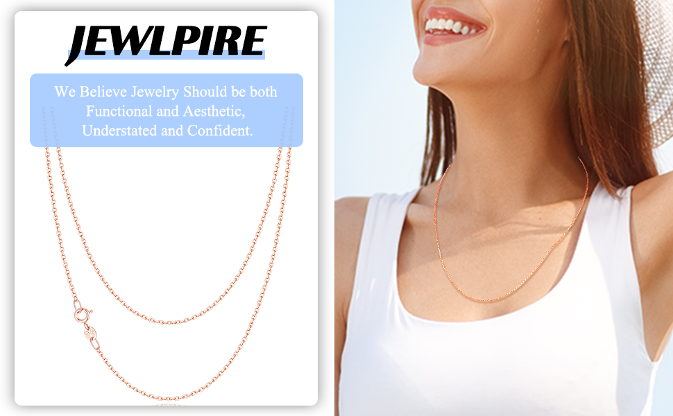 rose gold chain silver chain gold chain
