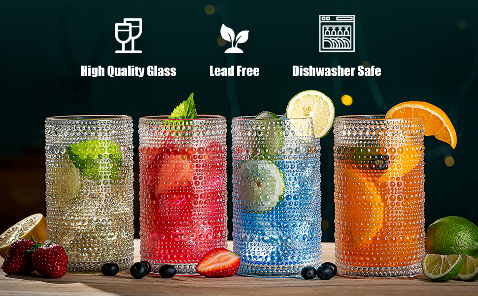 drinking glasses