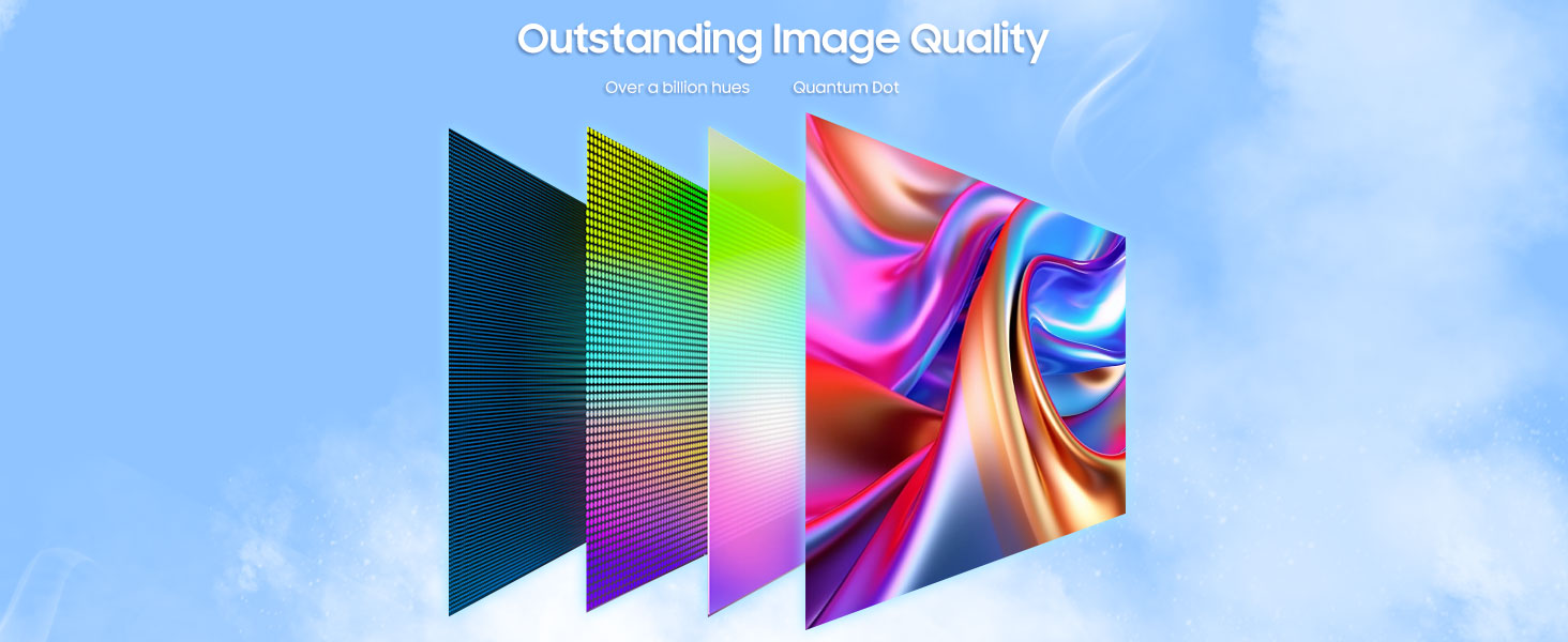 Quantum Dot LED High brightness vivid picture QLED display outdoor TV 43 55 65 75 inch big TV