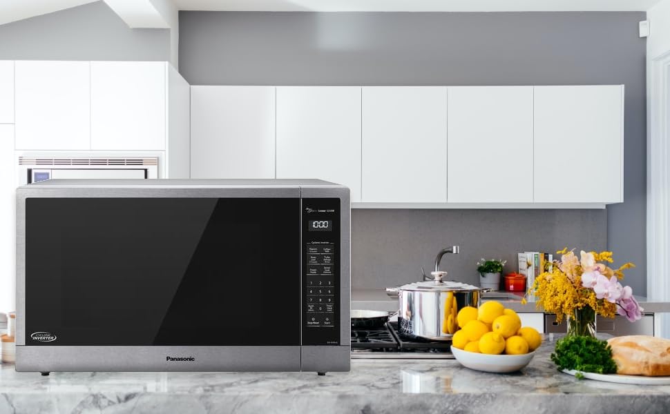 Renewed Panasonic NN-SN96JS 2.2 Cu. ft. Microwave