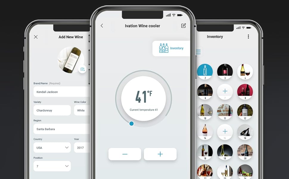 Ivation Wifi wine cooler