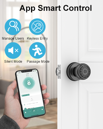 Smart Door Knob with App Control