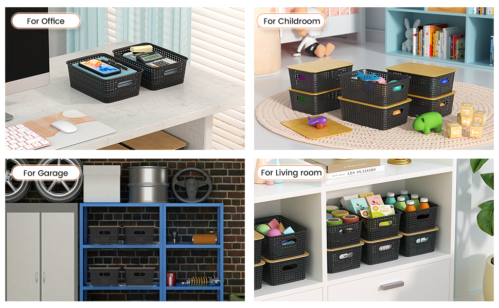 storage boxes with lids