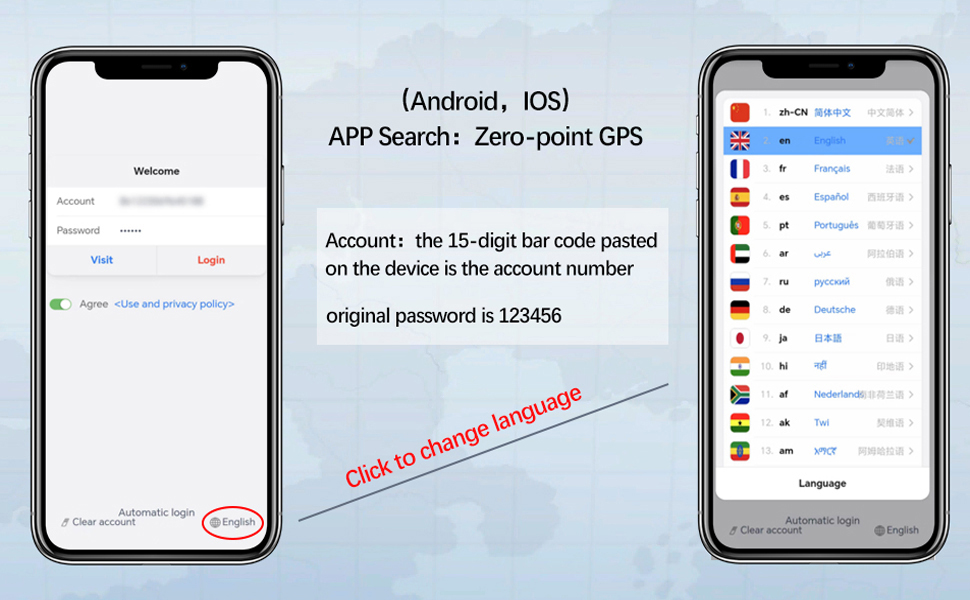 GPS device app