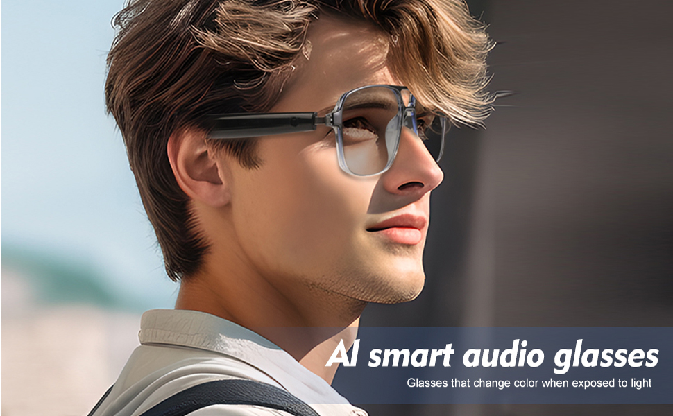 AI Smart Audio Glasses 