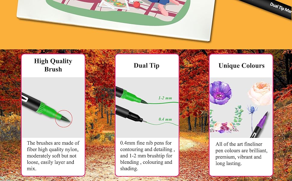 coloring markers