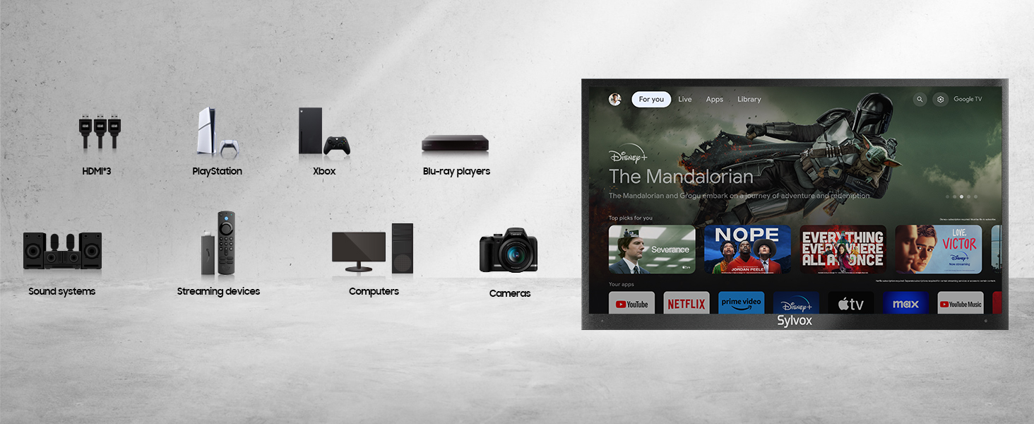 50 inch outdoor smart tv