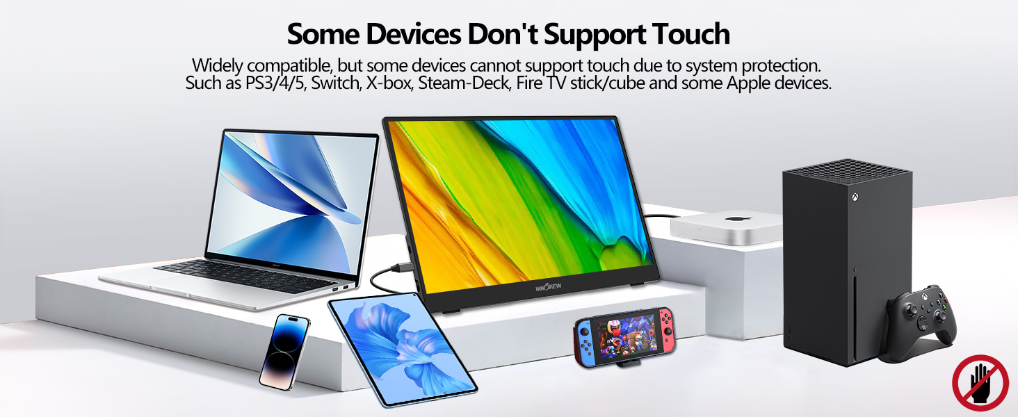 portable touch monitor