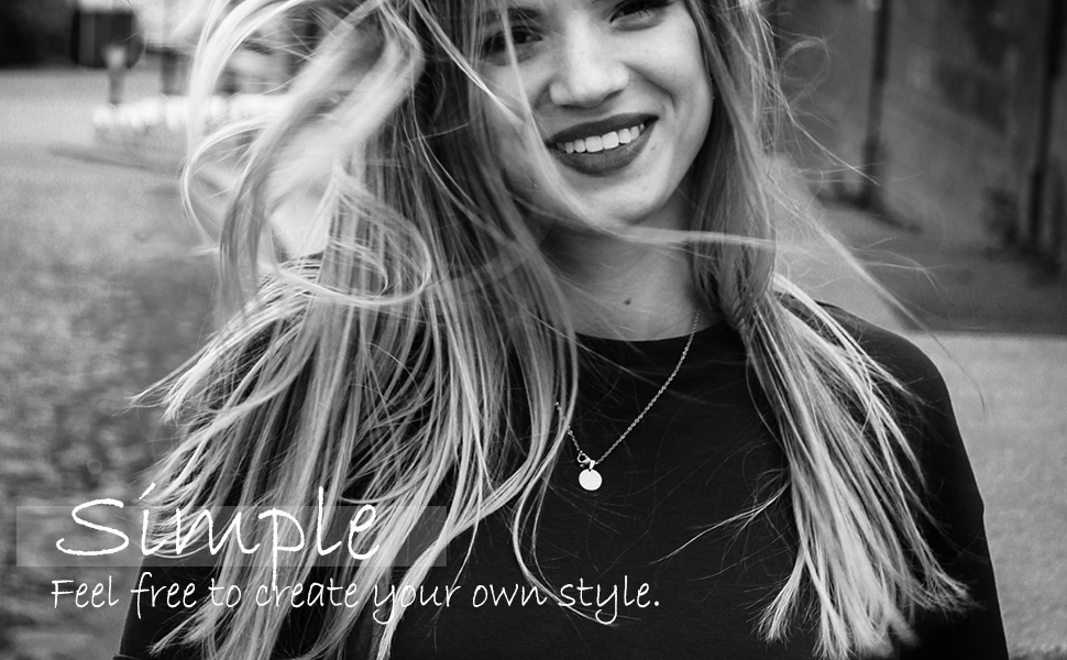 Simple necklaces for women