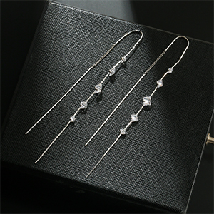 long dangle earrings 