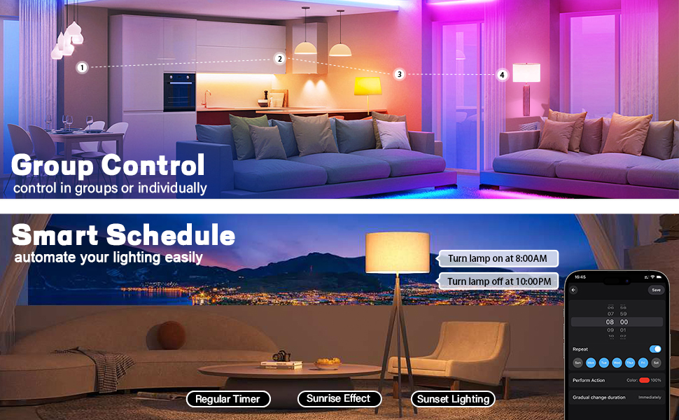 smart light bulbs