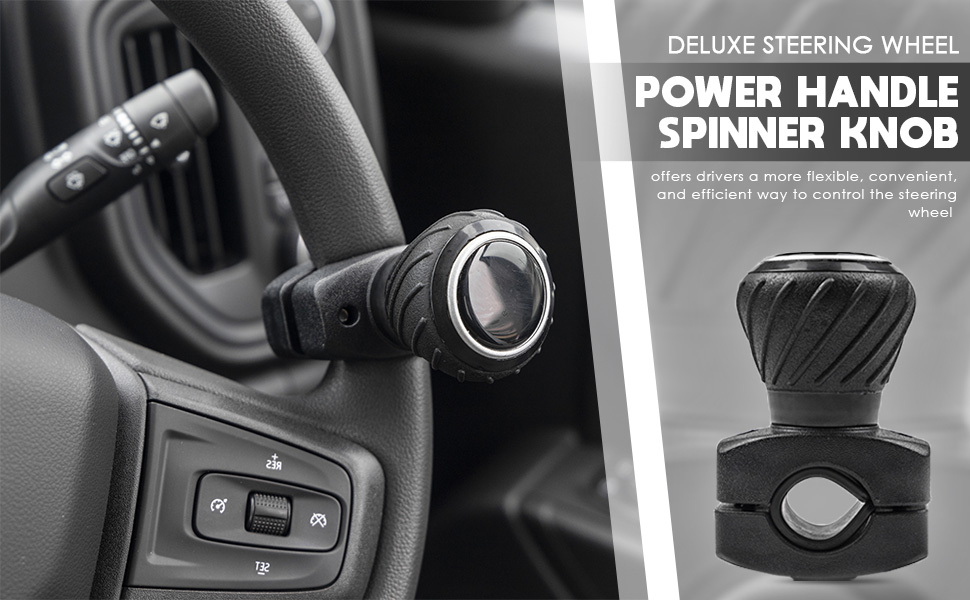 Steering Wheel Knob, Steering Wheel Spinner, Power Spinner