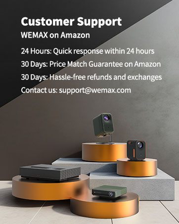 WEMAX Projector Nova Dice Go Advanced Vogue Pro WiFi Bluetooth Home Theater Projector Movie