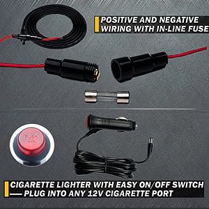 Fuse and cigarette light plug