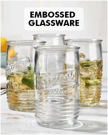 Embossed Glass ware