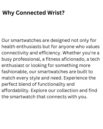 Why connected wrist