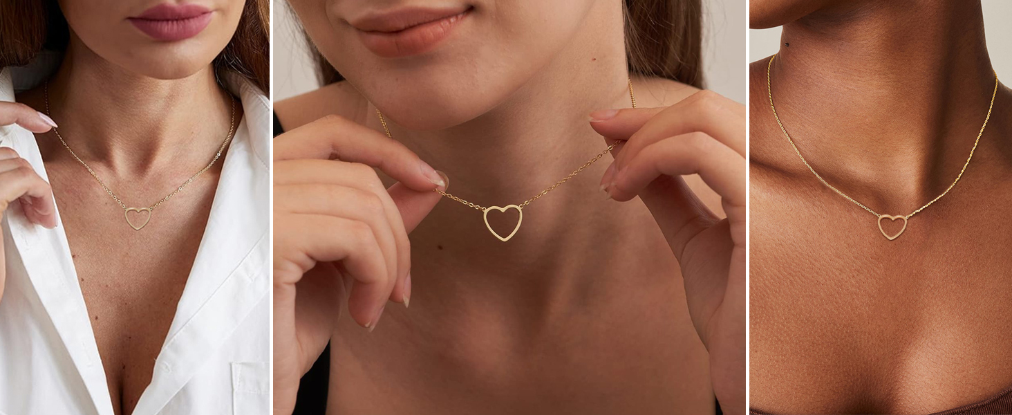 heart pendant necklace