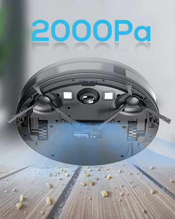 Robot Vacuum and Mop Combo 2000Pa