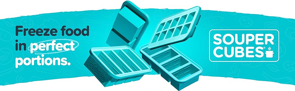 Freeze food in perfect portions