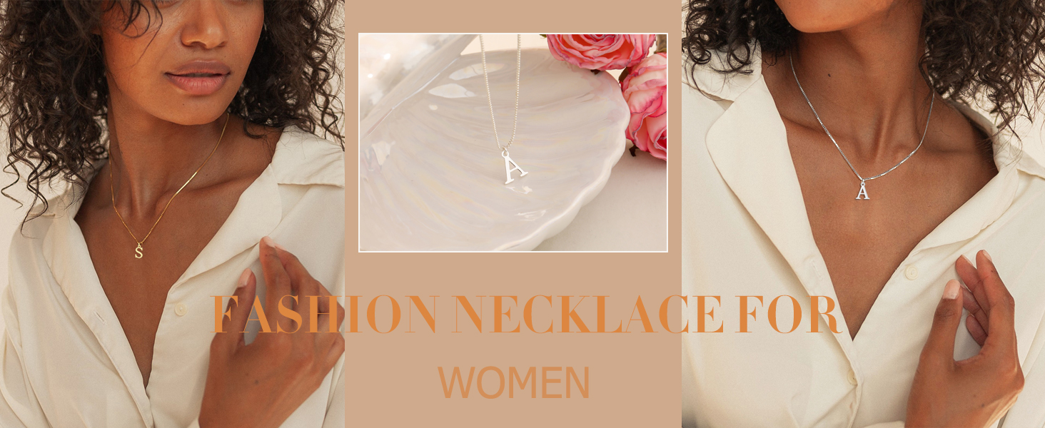 dainty silver necklace