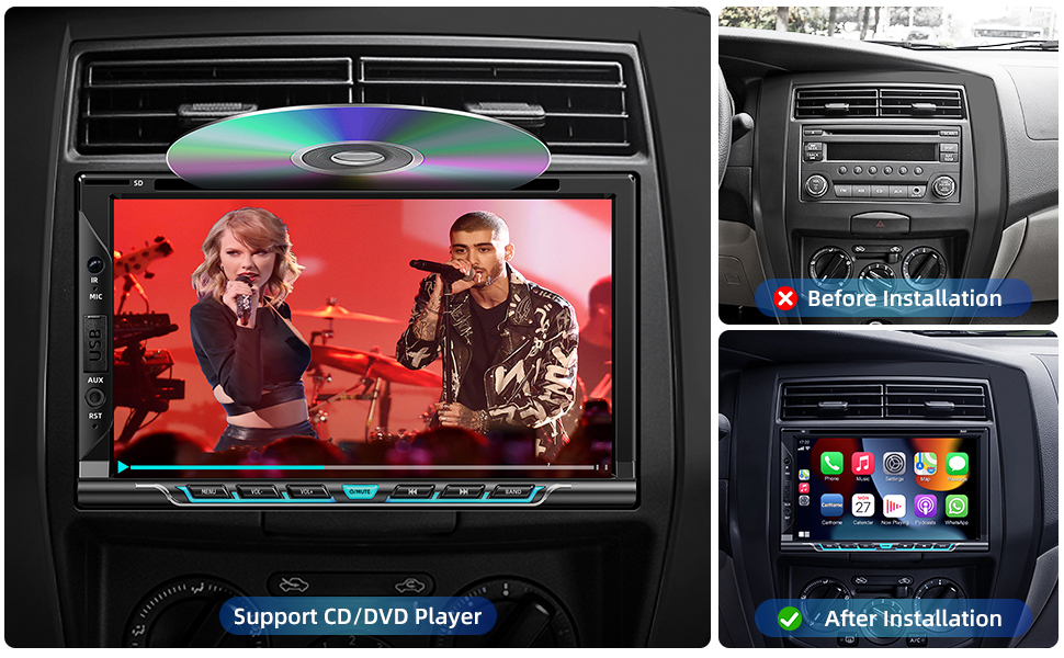 double din car stereo