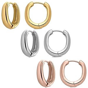 Medium Huggie Hoops